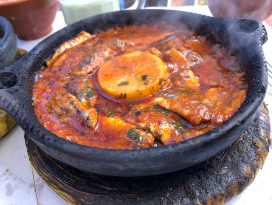 イワシのタジン