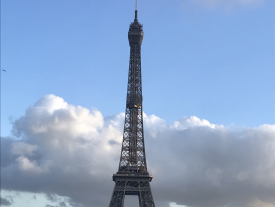 エッフェル塔をみにいきました！