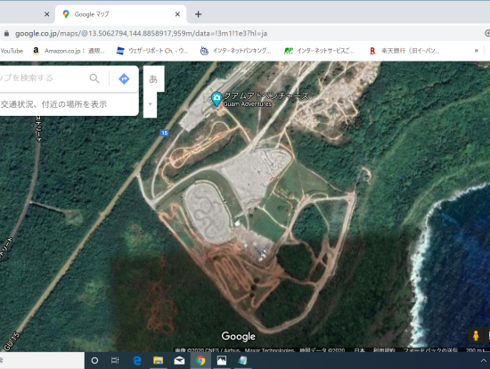 バギーコース(全景航空写真)