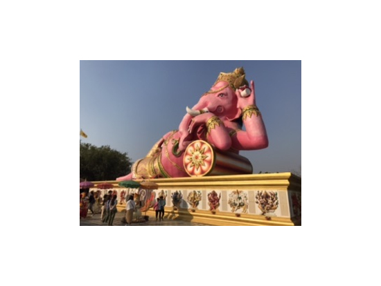 明け方のピンクガネーシャ