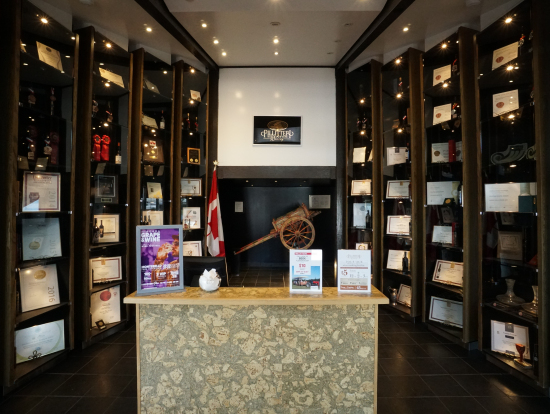 ワイナリー内の様子