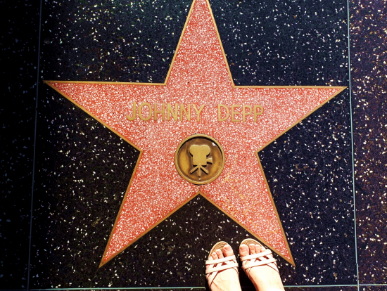 ミッキーマウスのスター( ハリウッド・ウォーク・オブ・フェーム )