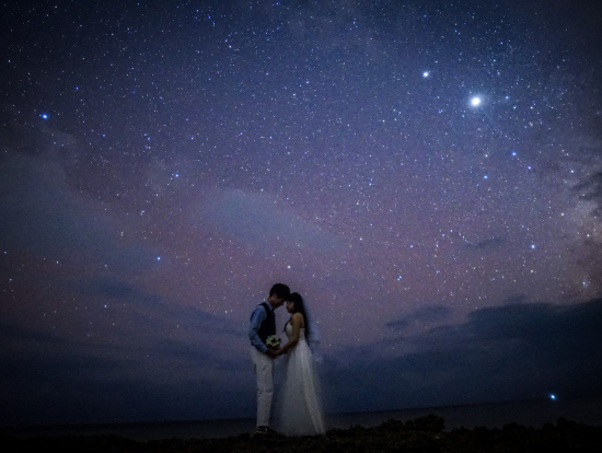 幻想的な雰囲気でとってもらえました