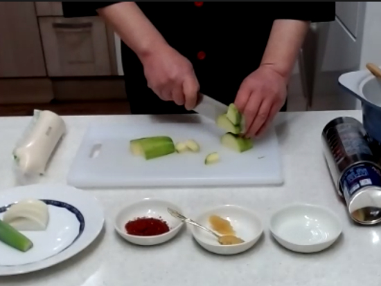 切り方も丁寧に教えてくれます