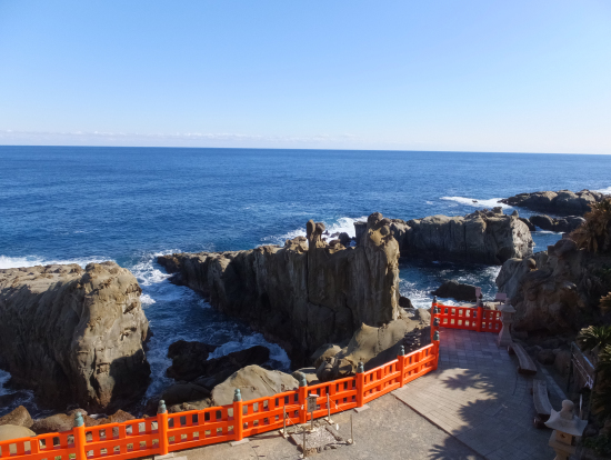 鵜戸神宮の境内