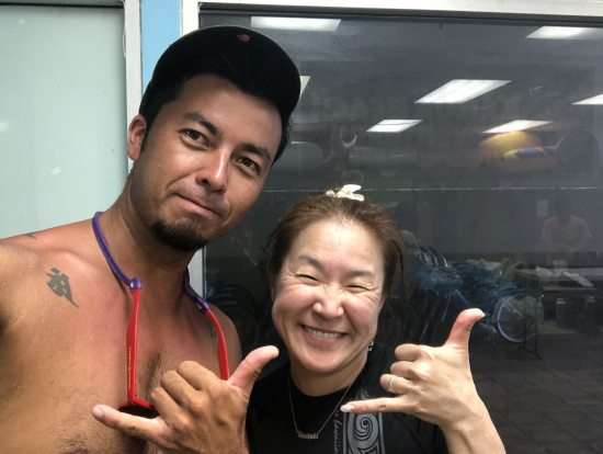 インストラクターさんと