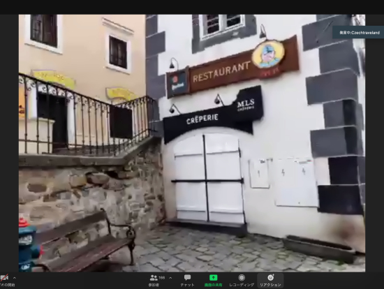 クレープ屋さんも閉店中...(>o<; )