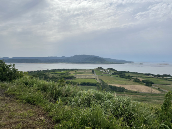 小浜島の展望台からの風景