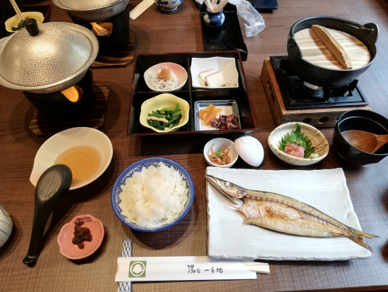 お魚が選べる朝ごはん