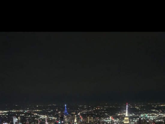 色とりどりのNYの摩天楼