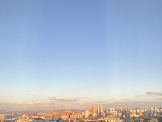 ホテルからの街並み