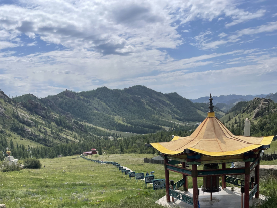 アリヤバル寺院からの眺め