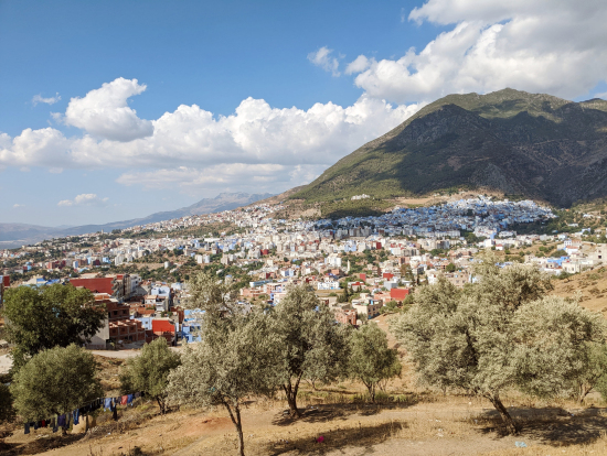 シャウエンの街並み