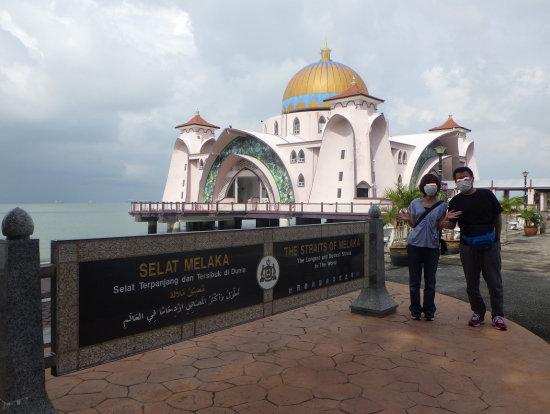 水上モスクです。