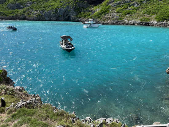 とても綺麗な海が見れました。
