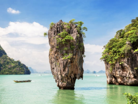 別名ジェームズボンド島です。