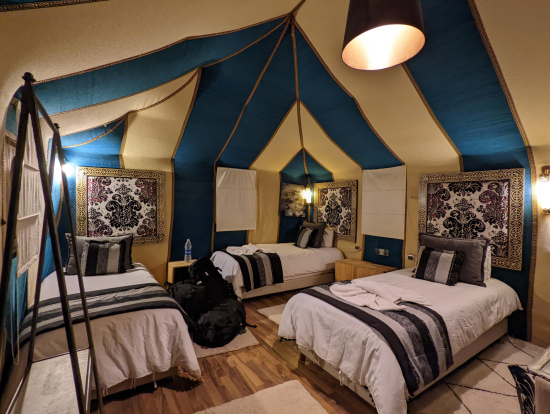 3日目 ラグジュアリーテント