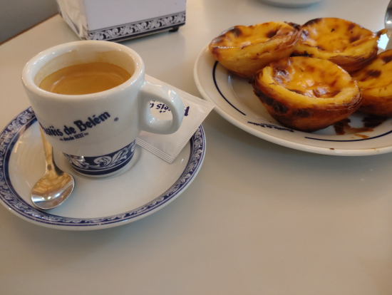 リスボンの有名なエッグタルトの発祥の老舗