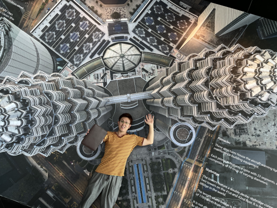 ツインタワーの内部も楽しいです