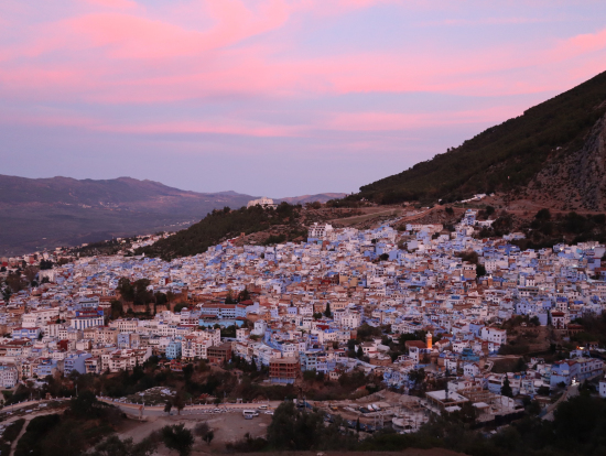 Sunrise @Chefchaouen