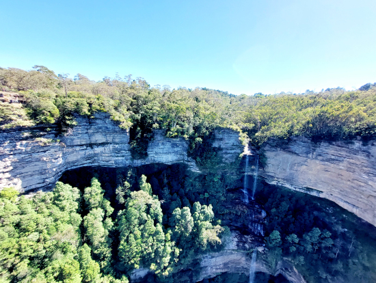 シーニックスカイウェイからの眺め