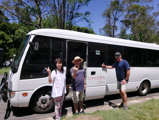 真ん中、ジャックさん。右側マシューさん。