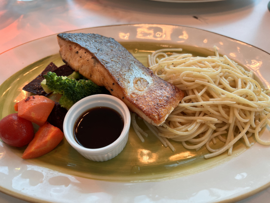 夕食のフィッシュ