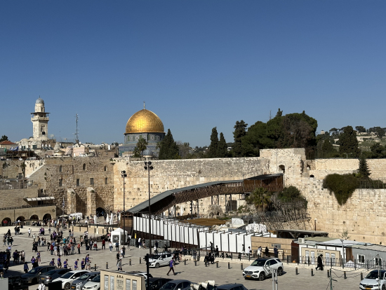 嘆きの壁と岩のドーム