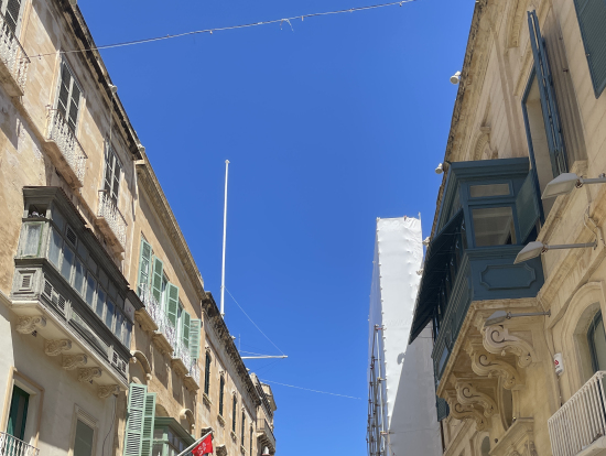 バレッタの街並み