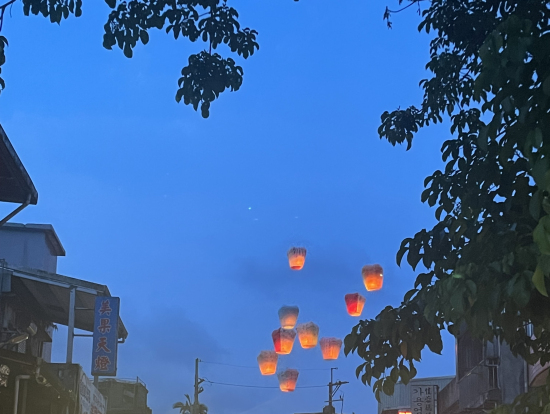 夕闇のランタン