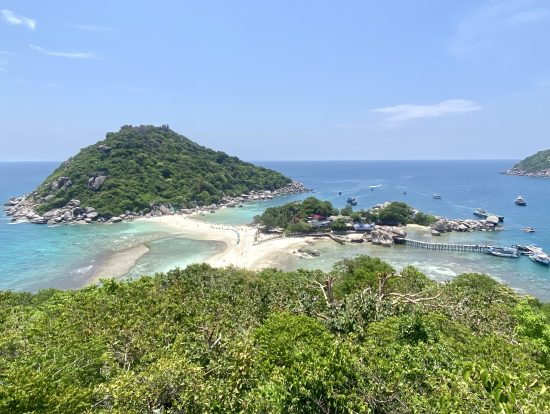 見晴らし台から