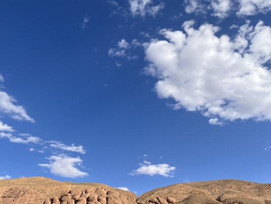 タデス峡谷のモンキーフィンガー