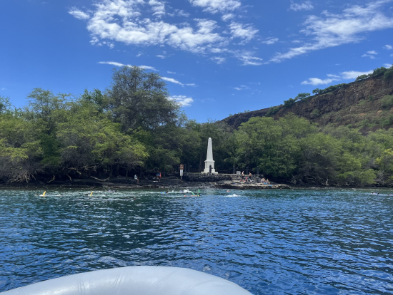 キャプテンクックの石碑