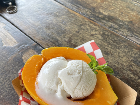 パパイヤアイスおいしいです