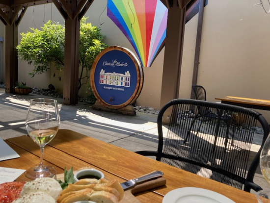 ワインの試飲&ランチ