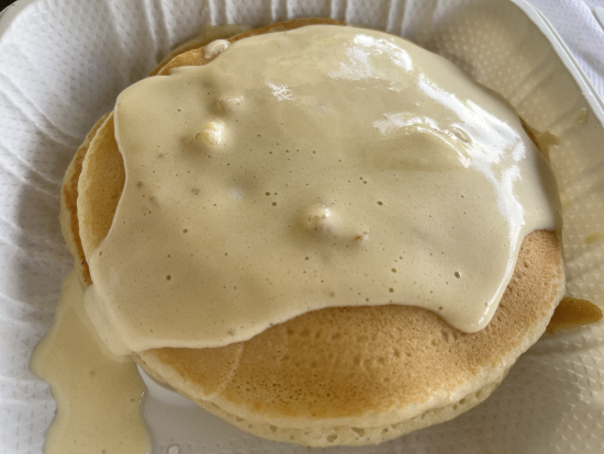 甘すぎず美味しい!ソースは1枚分な気がします(笑)