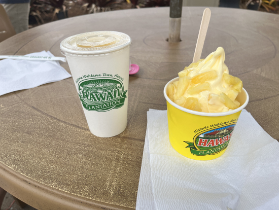 このソフトおすすめです!パイナップル美味しい!