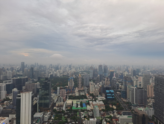 大都会バンコクの景色