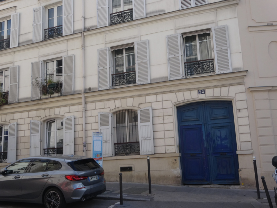 ゴッホと弟テオが住んでいたアパート