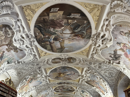 ストラホフ修道院 図書館