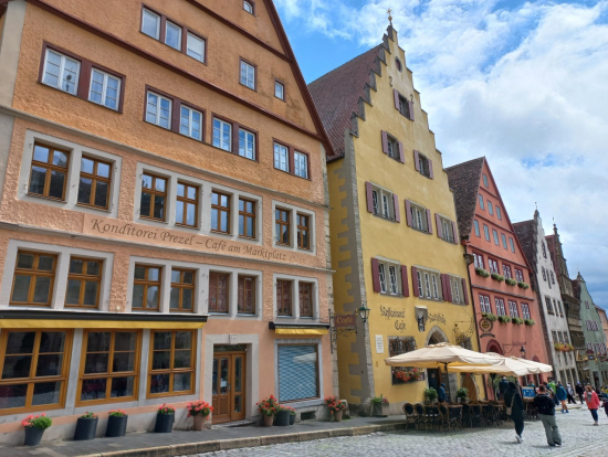 かわいい町並み