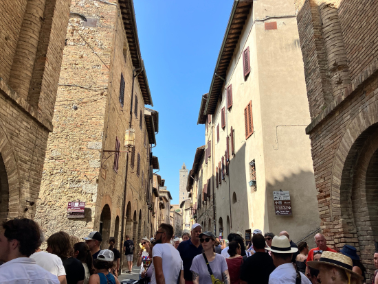 シエナの街並み