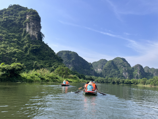 チャイアンの舟下り