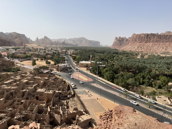 素晴らしいここだけの景色!