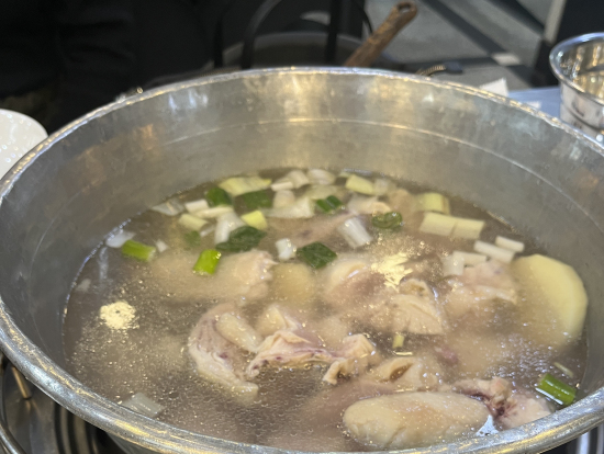 夕飯のタッカンマリ