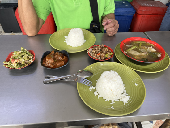 右端のスープは絶品！