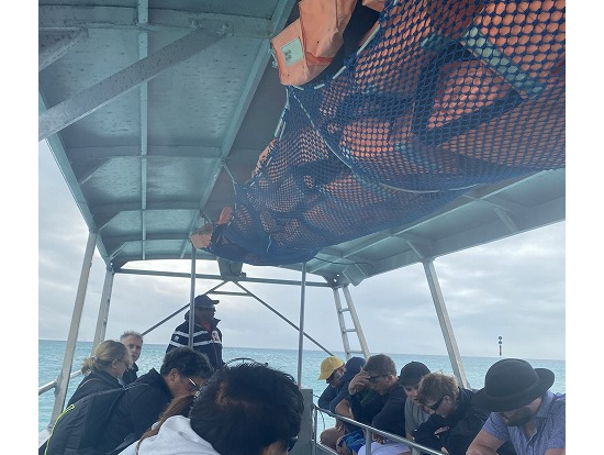 グラスボートの様子