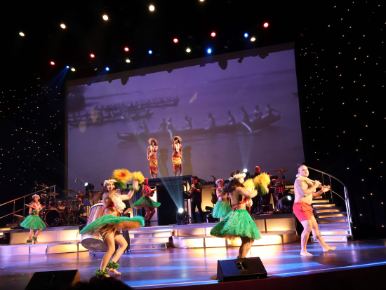 とても綺麗な舞台