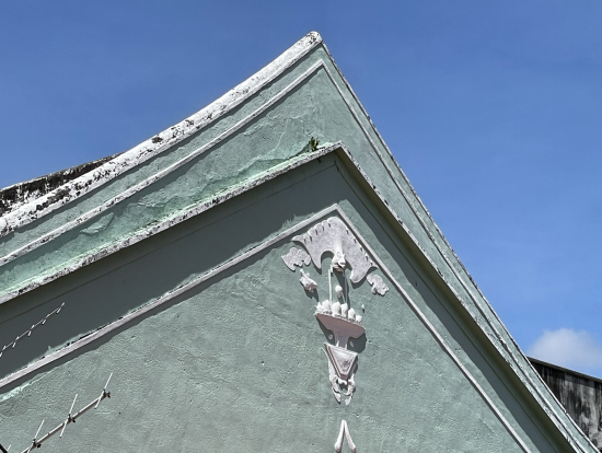 ペナンプラナカンマンション コウモリのモチーフ