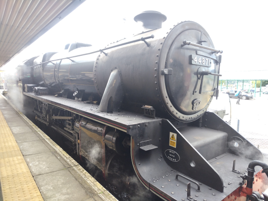 ジャコバイト号に乗りました!